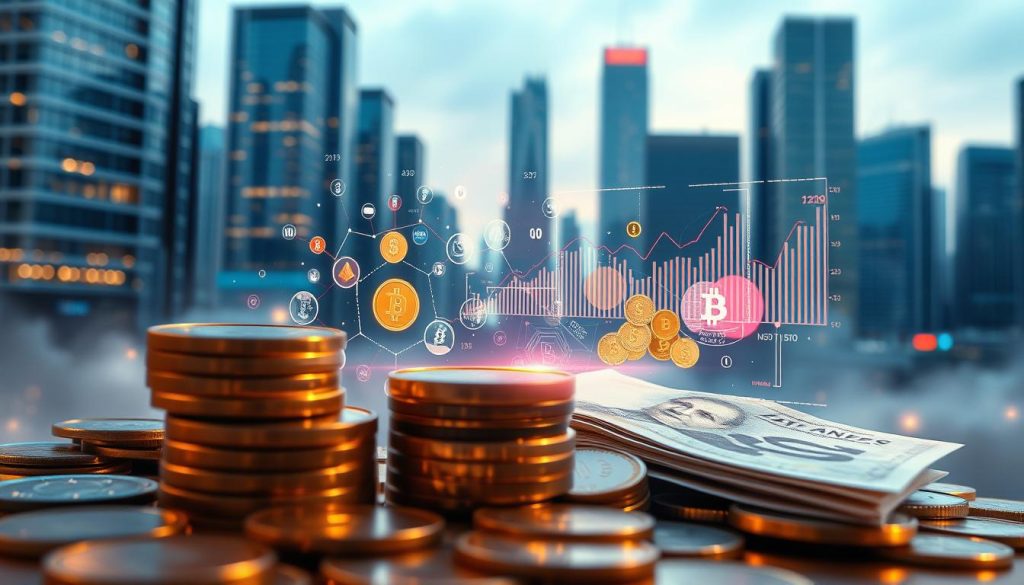 cryptomonnaies et monnaies traditionnelles