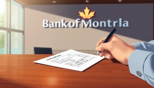 demande de carte de crédit à la Banque de Montréal